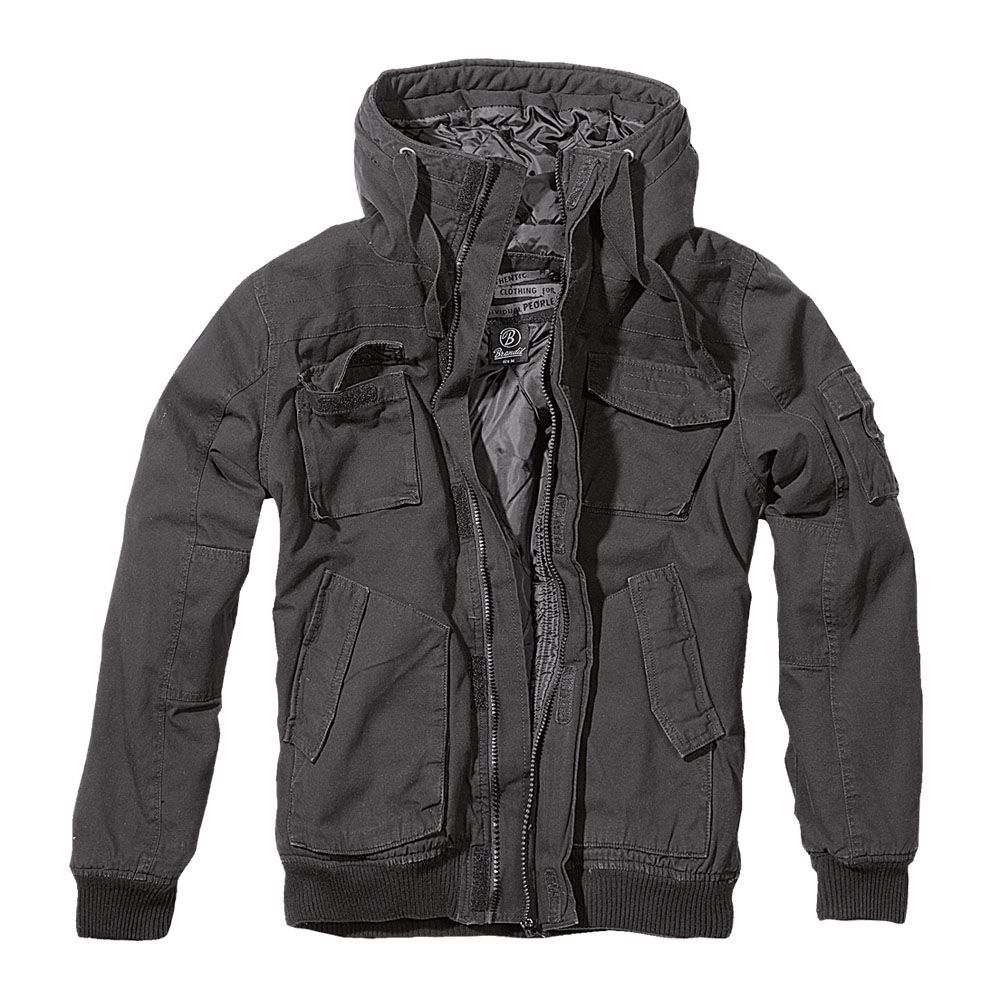 Куртка Brandit Bronx Jacket M Чорний (3107.2-M)
