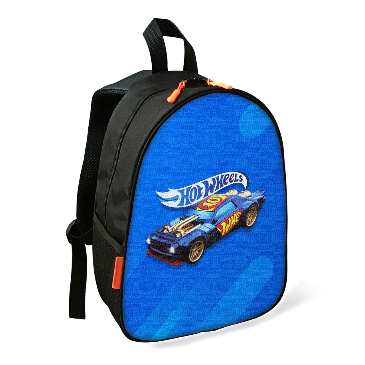 Дитячий шкільний рюкзак Hot Wheels 34х27х13 см, водовідштовхний, різнокольоровий
